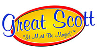 Great Scott It Must Be Magic Logo